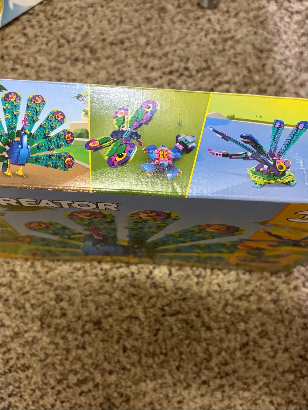 NIB LEGO Creator Peacock Building Toy - Blue & Green collection learning classic - Picture 2 of 3